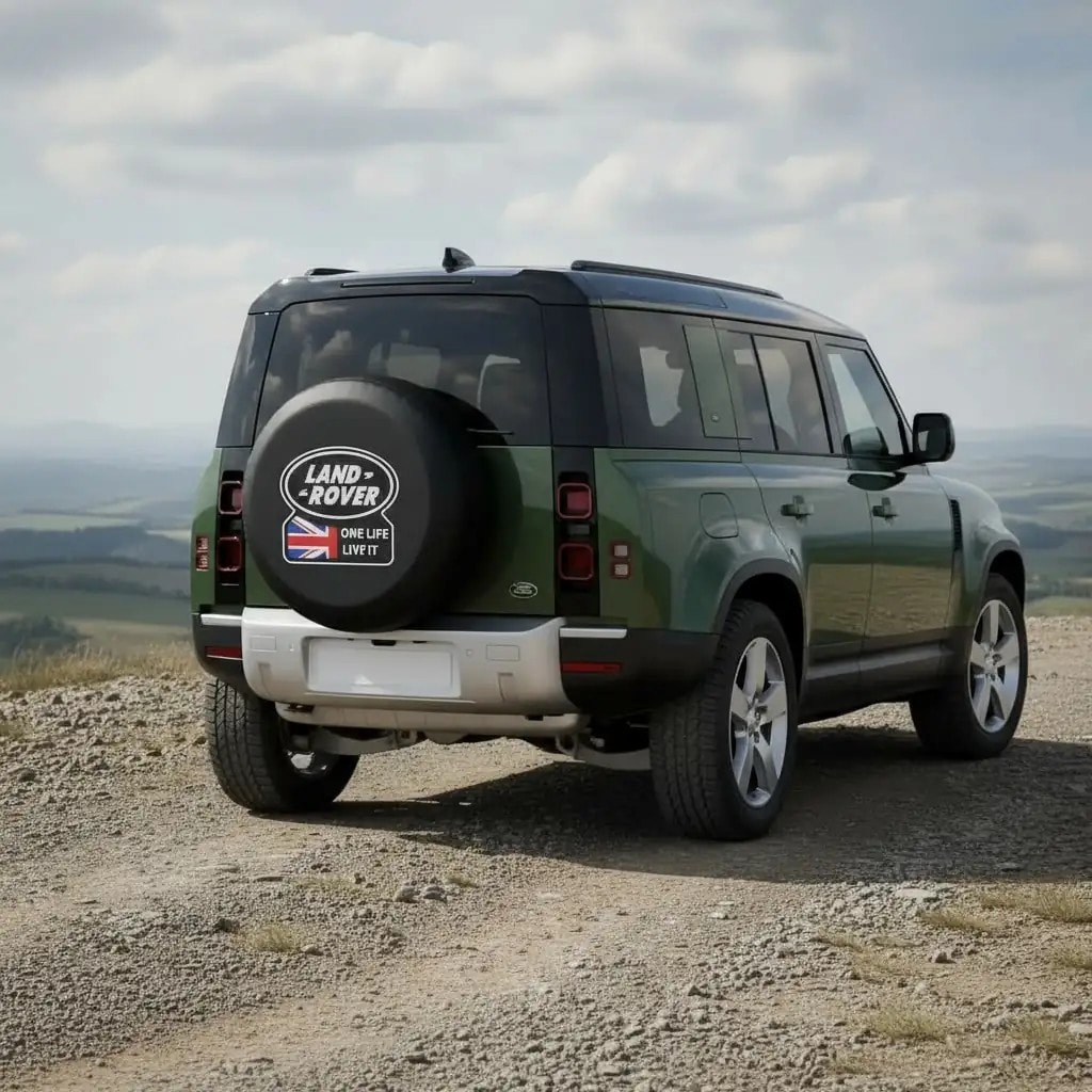 One Life, Live It Yazılı Land Rover Stepne Kılıfı